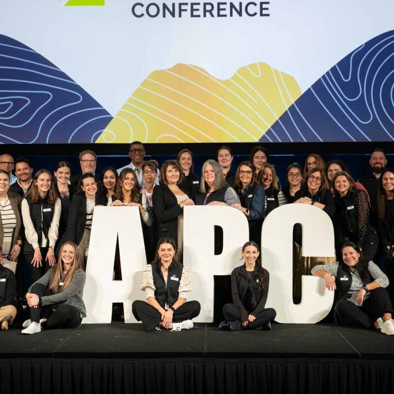 Group photo of ASAP Team at the Administrative Professional Conference (APC) in Aurora, CO